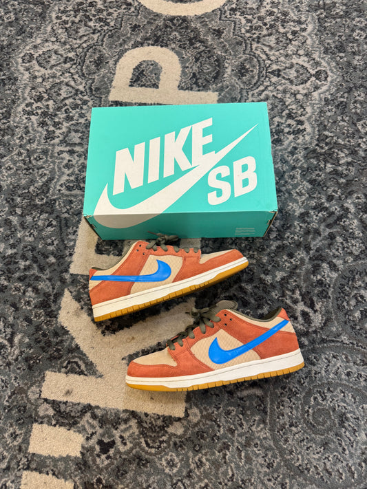 Pre-owned Corduroy Dusty Peach SB Dunk