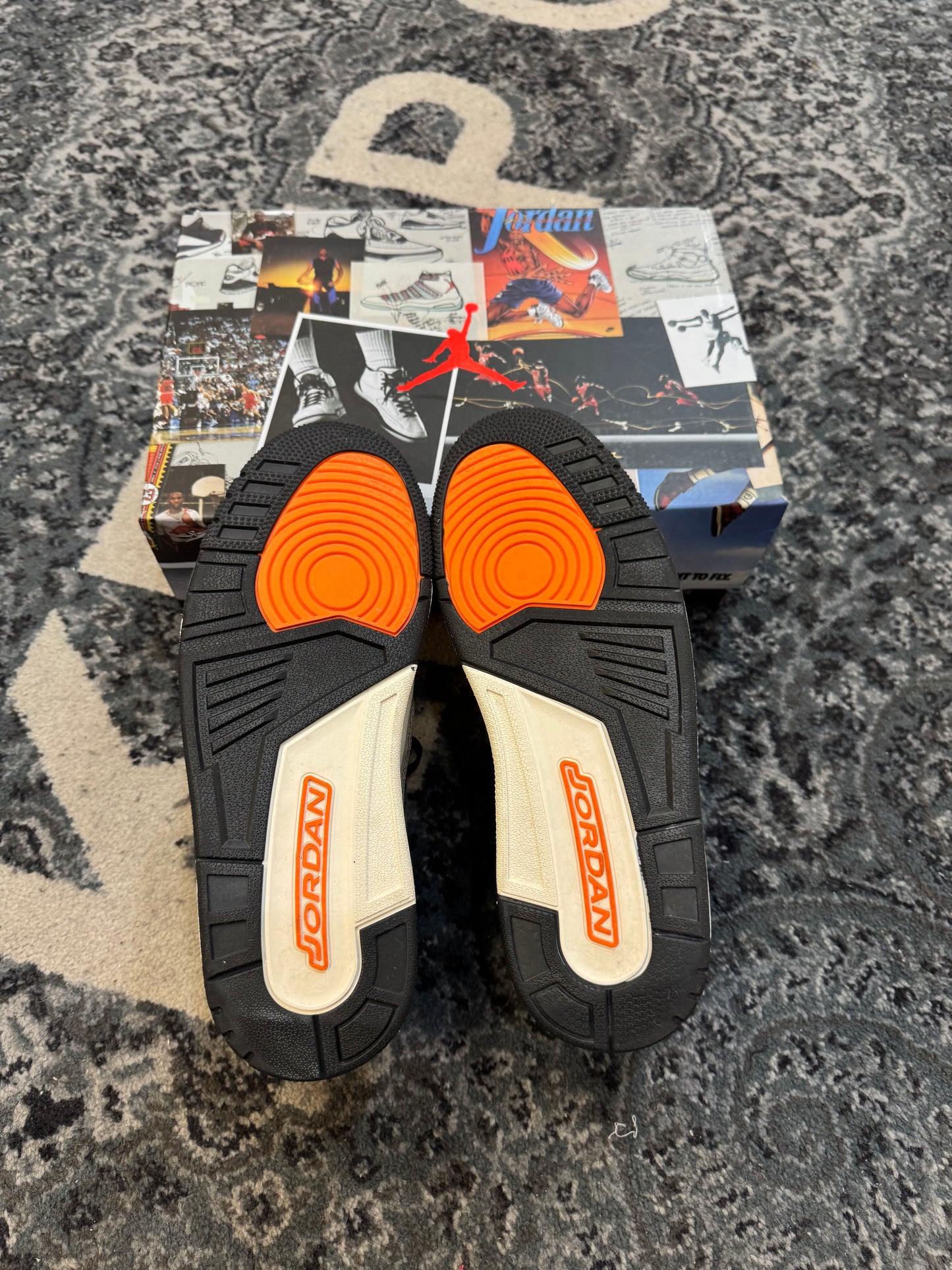 Pre-owned Retro 3 Patchwork Camo