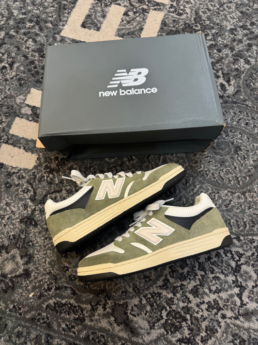Pre-owned New Balance 480 Olivine Sea Salt