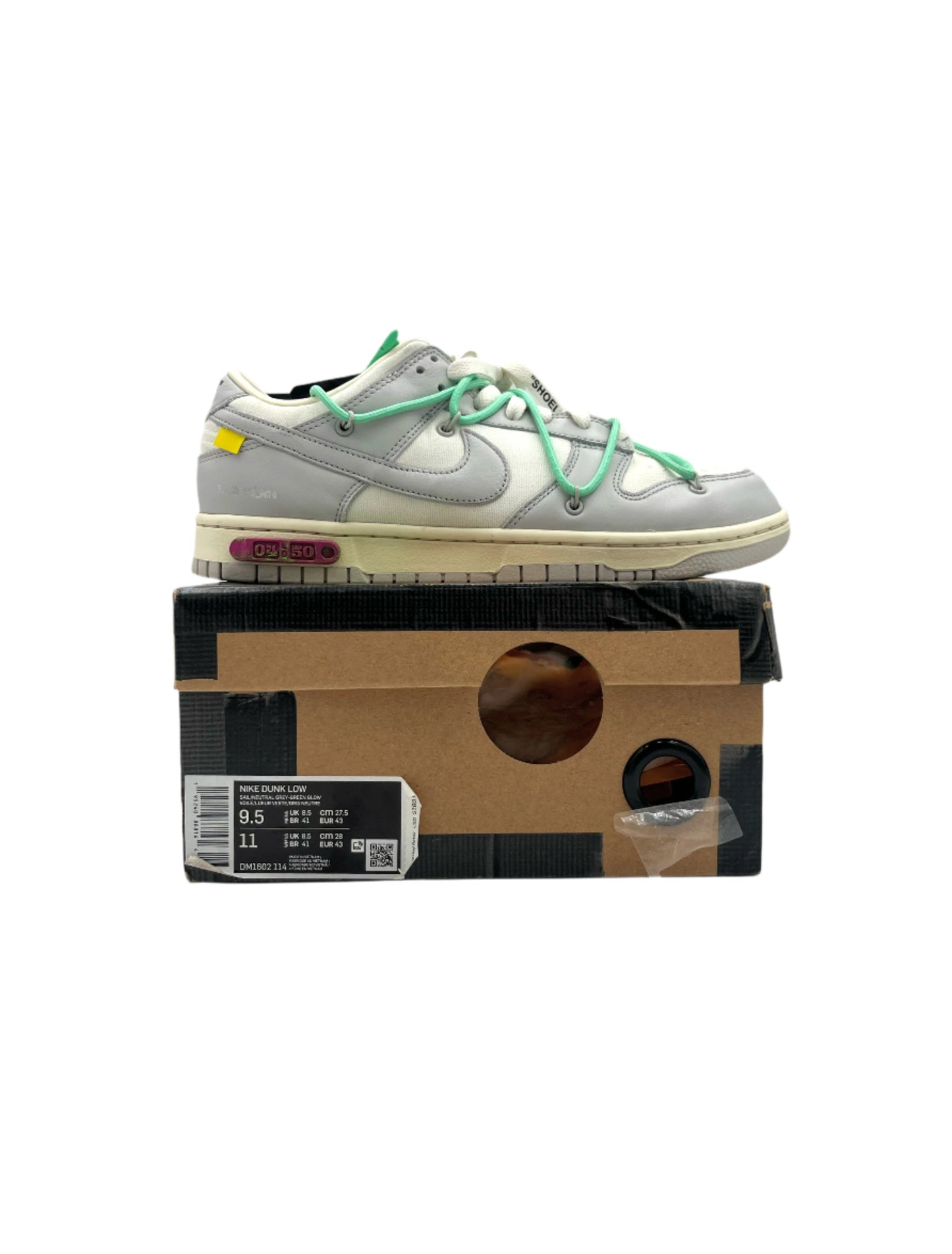 VNDS Nike Dunk Low Off-White Lot 4