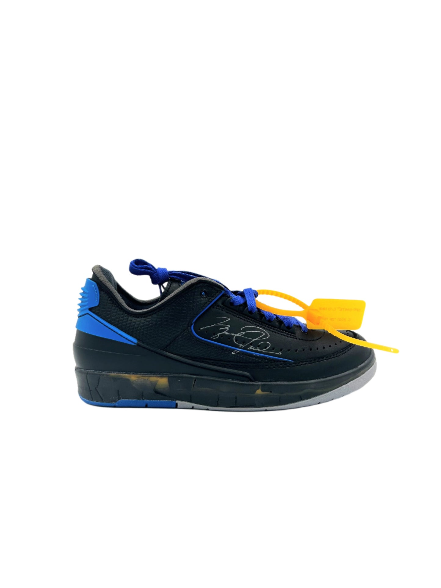 Brand New Retro 2  low Off-White black blue