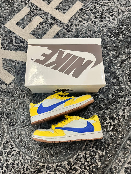 Pre-owned Canary Travis Scott 1 Low