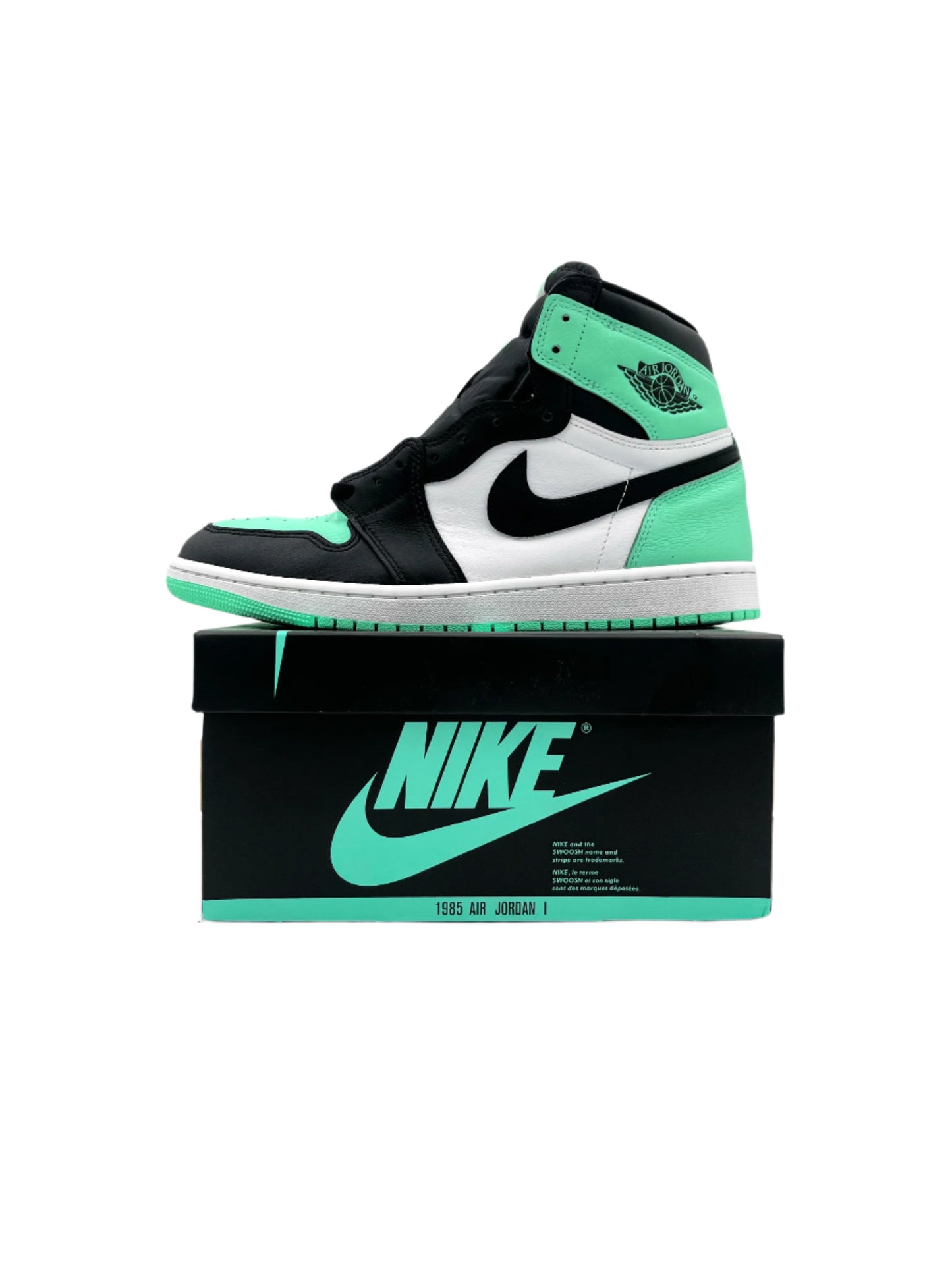 Pre-owned Retro 1 Green Glow