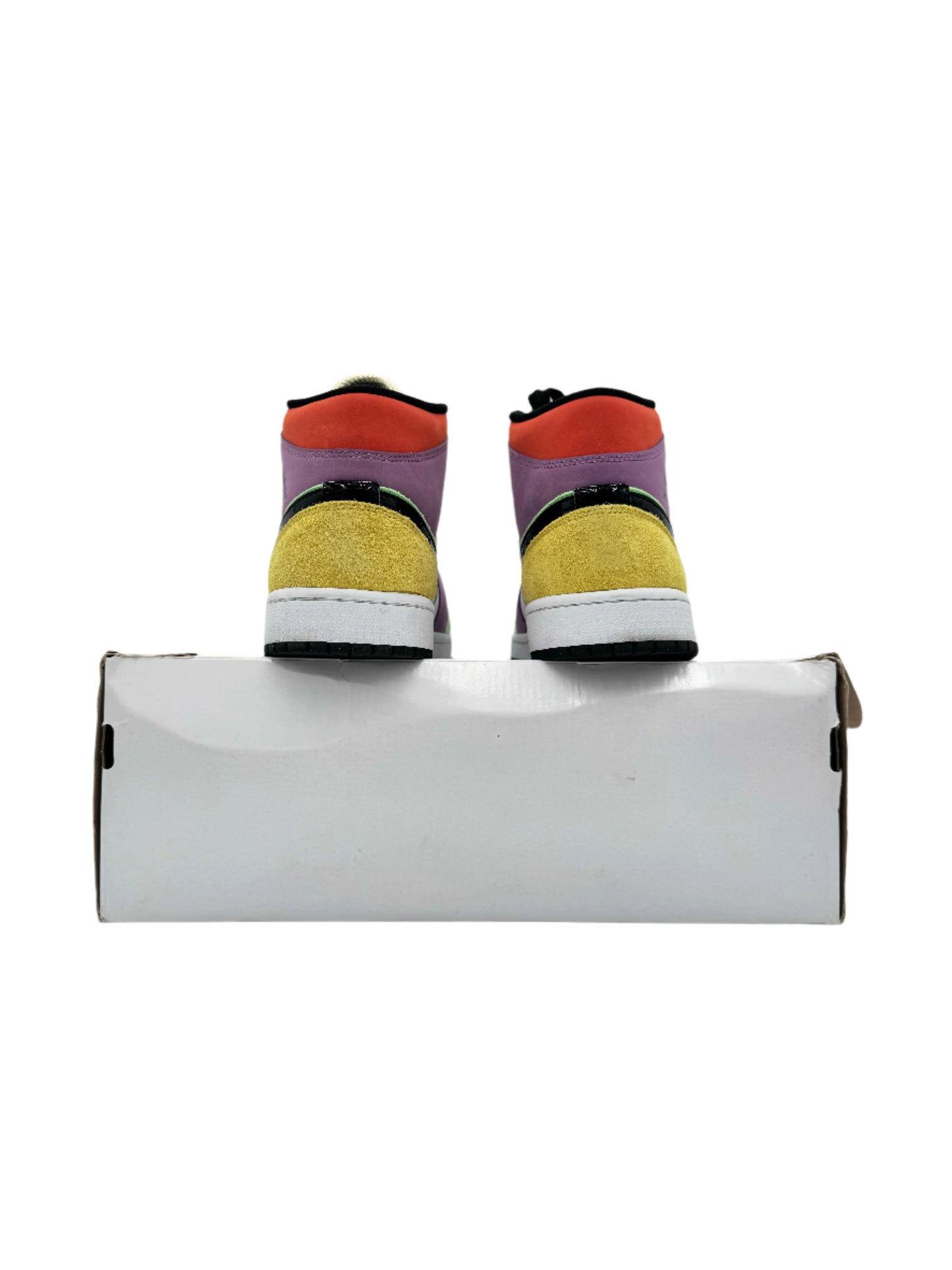 Pre-owned Jordan 1 Mid SE Multi-Color