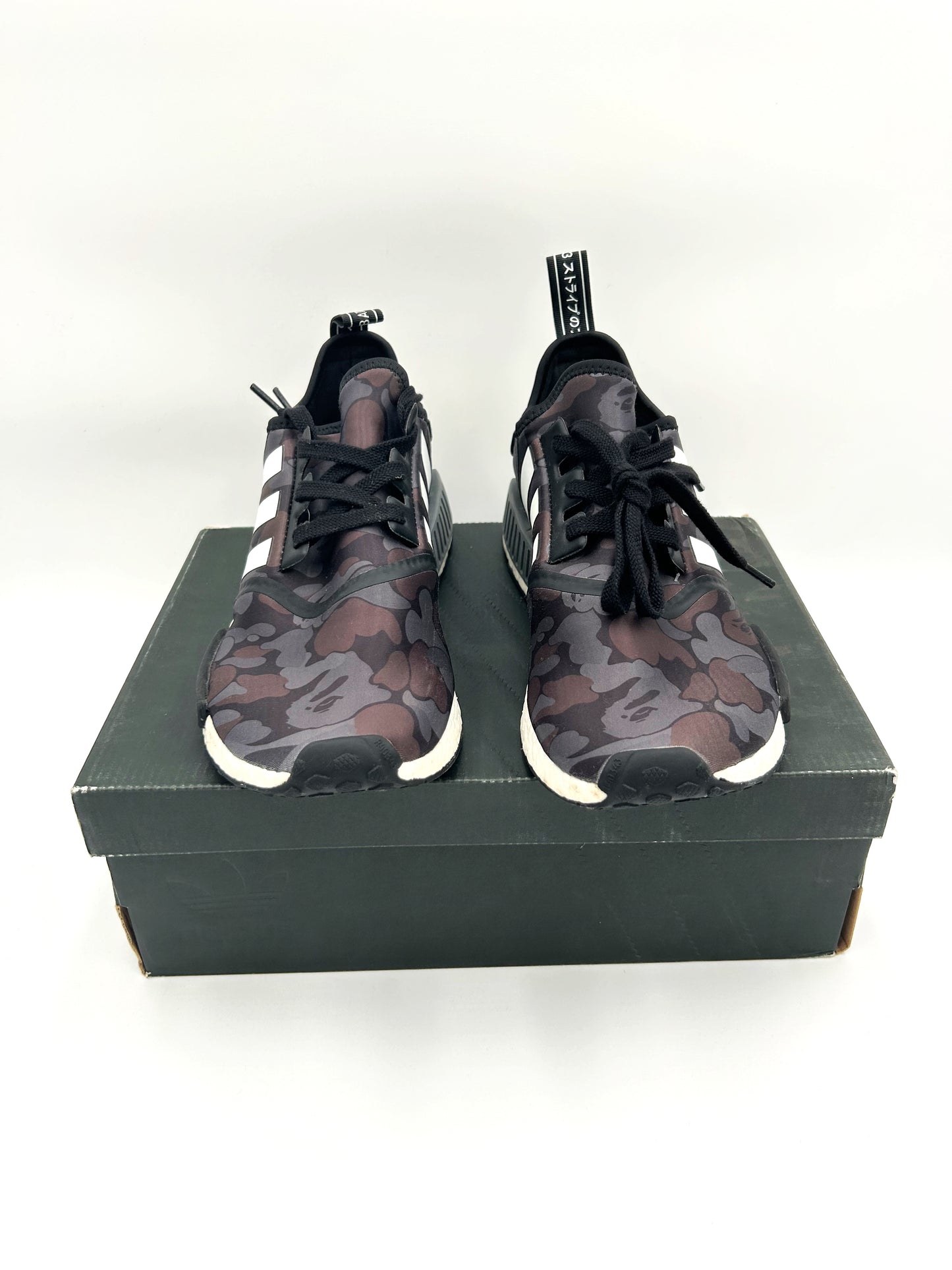 Pre-owned adidas NMD R1 Bape Black Camo