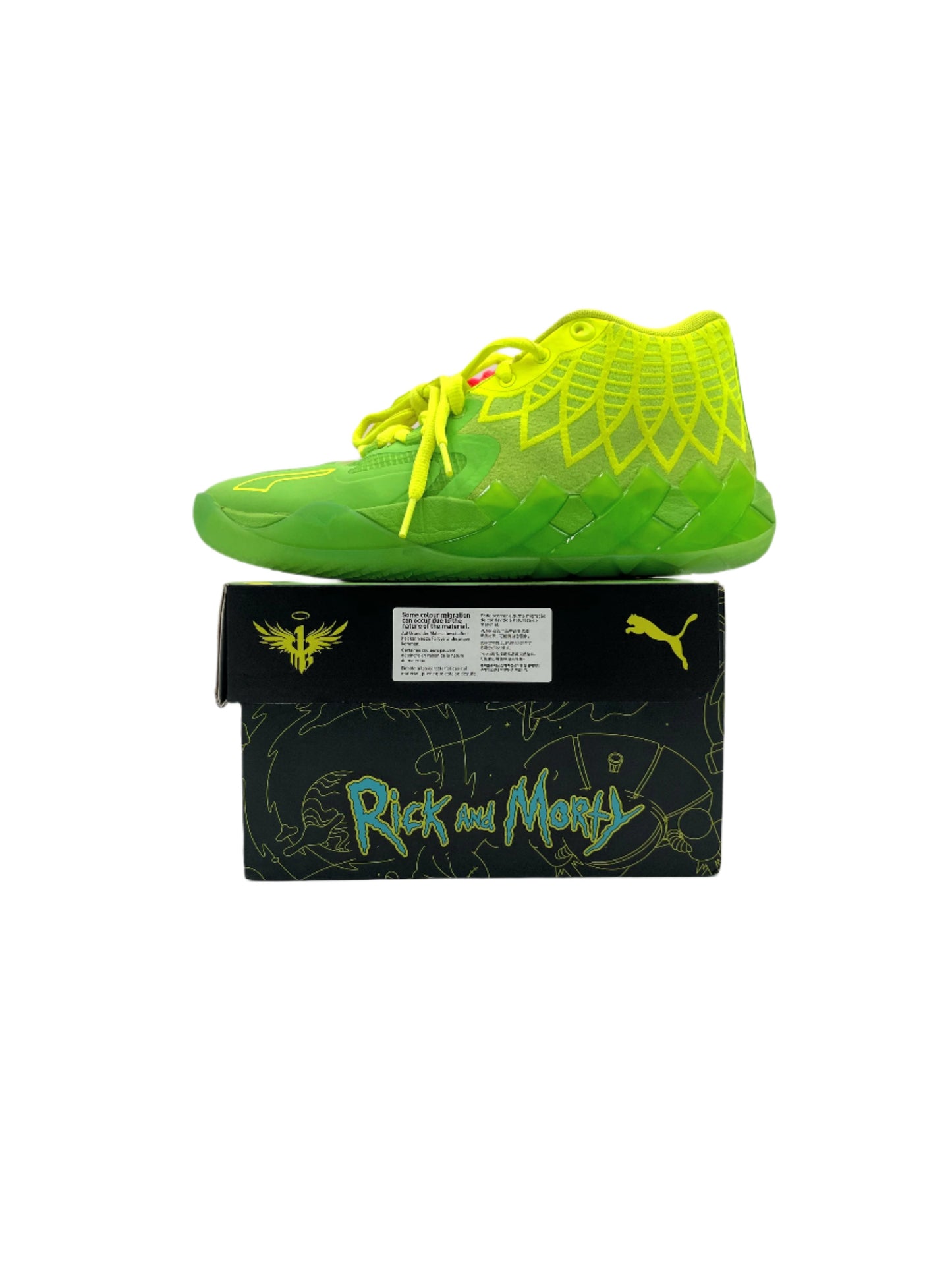 Pre-owned Puma LaMelo Ball MB.01 Rick and Morty