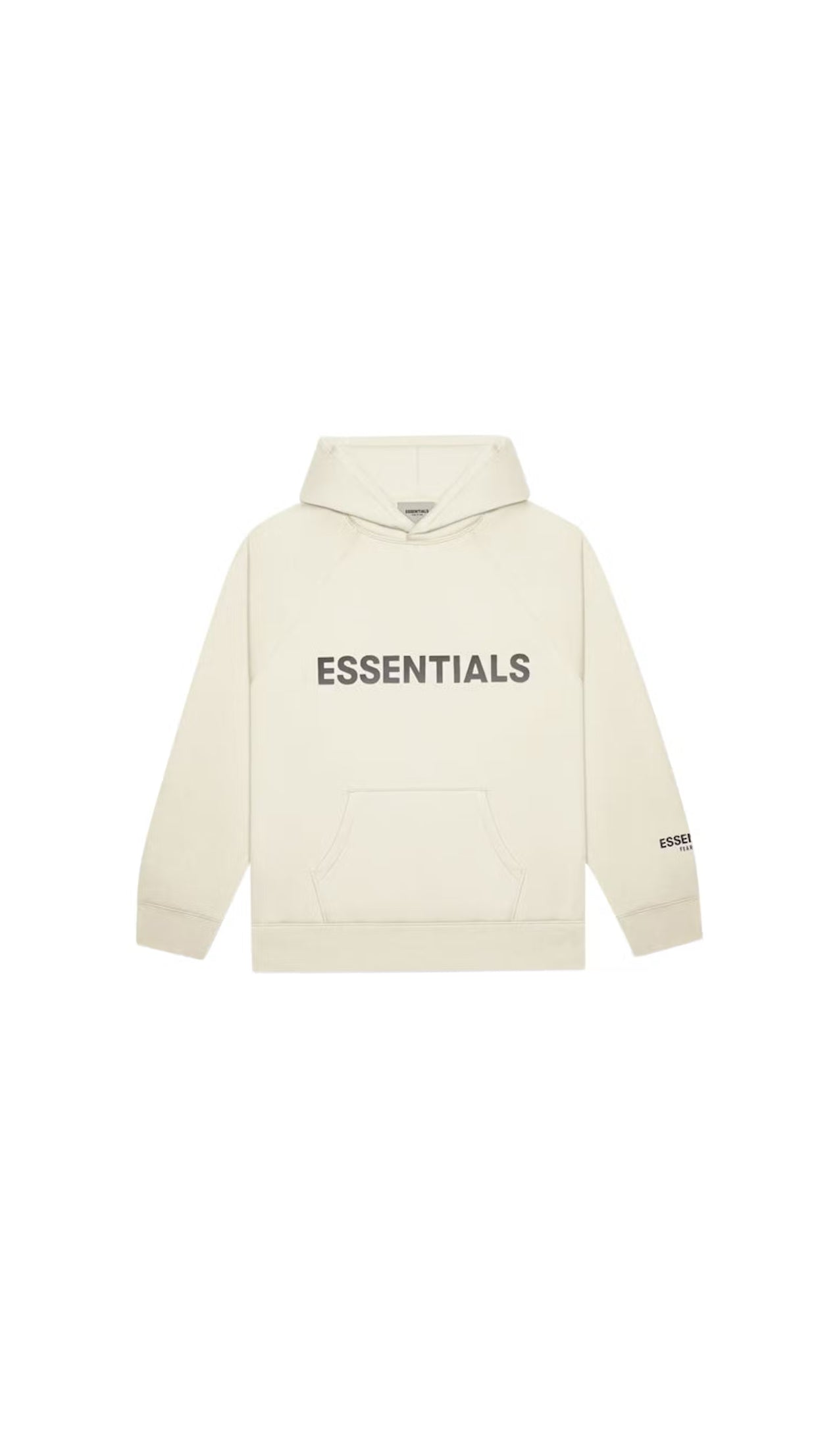 Brand New Fear of God Essentials Pullover Hoodie Buttercream