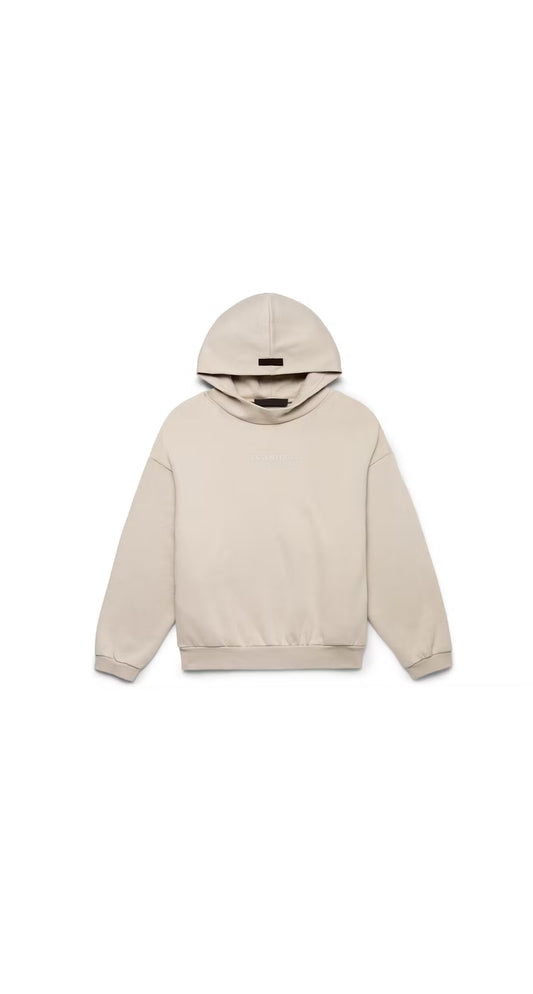 Brand New Fear of God Essentials Hoodie Silver Cloud
