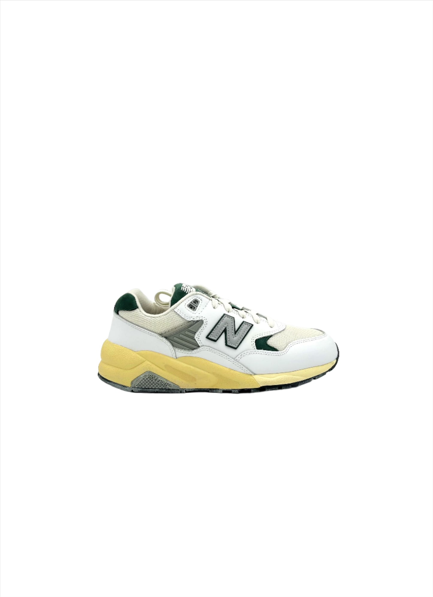 Brand New New Balance 580 White Nightwatch Green